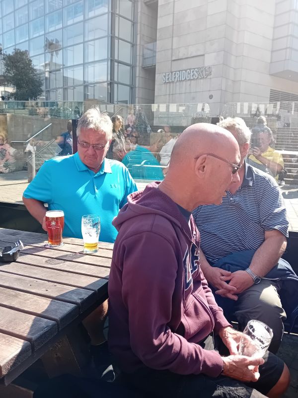 Mike Norris, Colin Chatterton and Martin Field